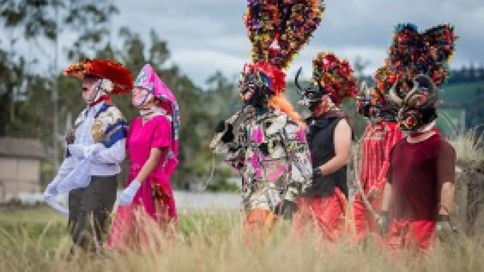 Diablada de Píllaro procession 